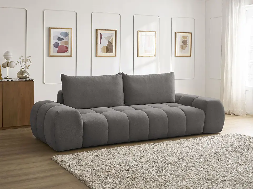 Sofa Lineal De 3C Modelo Nubes Maule Premium 17