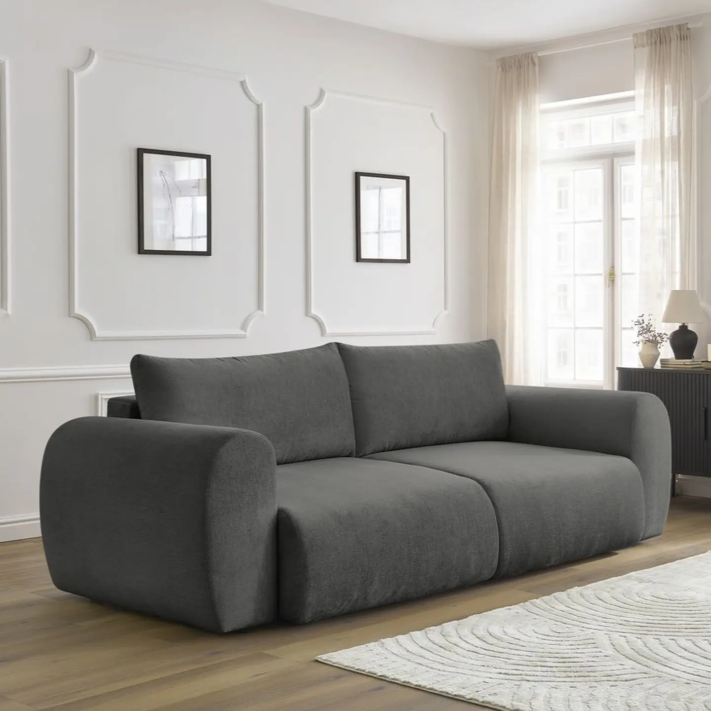 Sofa Lineal De 3C Modelo Coquimbo Premium 7
