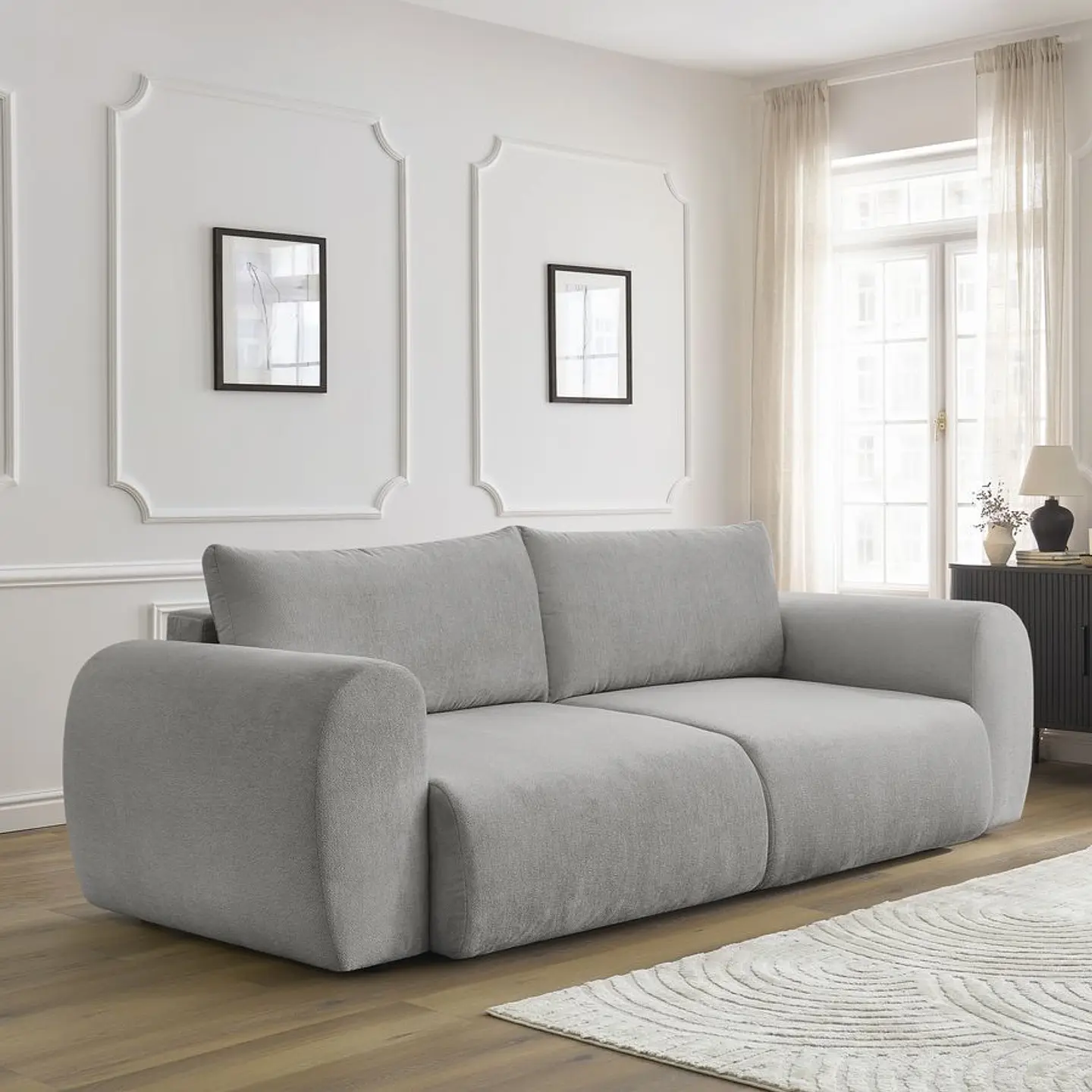 Sofa Lineal De 3C Modelo Coquimbo Premium 13
