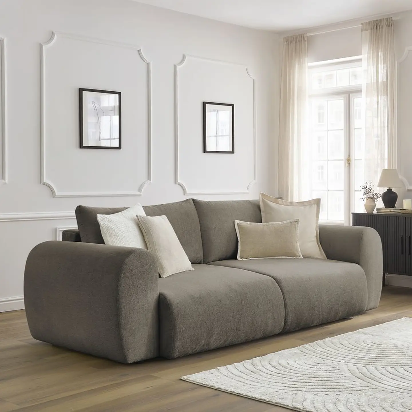 Sofa Lineal De 3C Modelo Coquimbo Premium 21