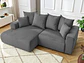 Sofa Seccional De 200m Modelo Chic Premium - Miniatura 27