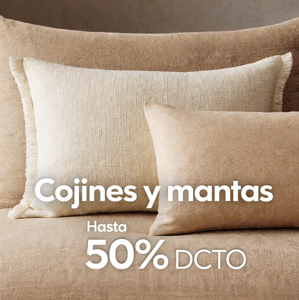 COJINES, MANTAS Y ALMOHADAS