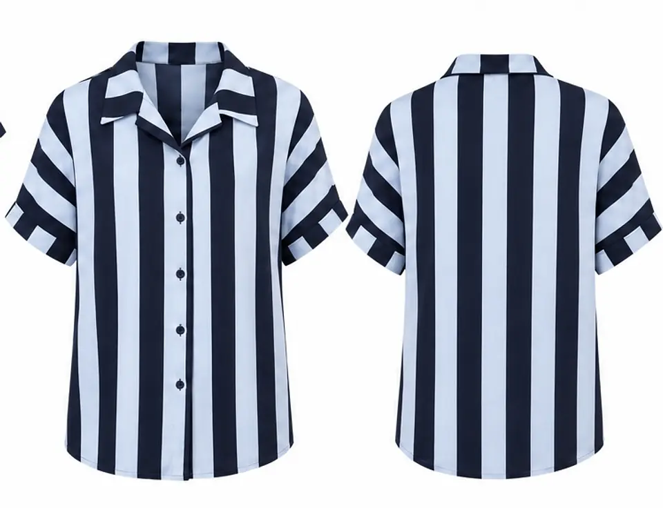 Conjunto Riscas Azul 2