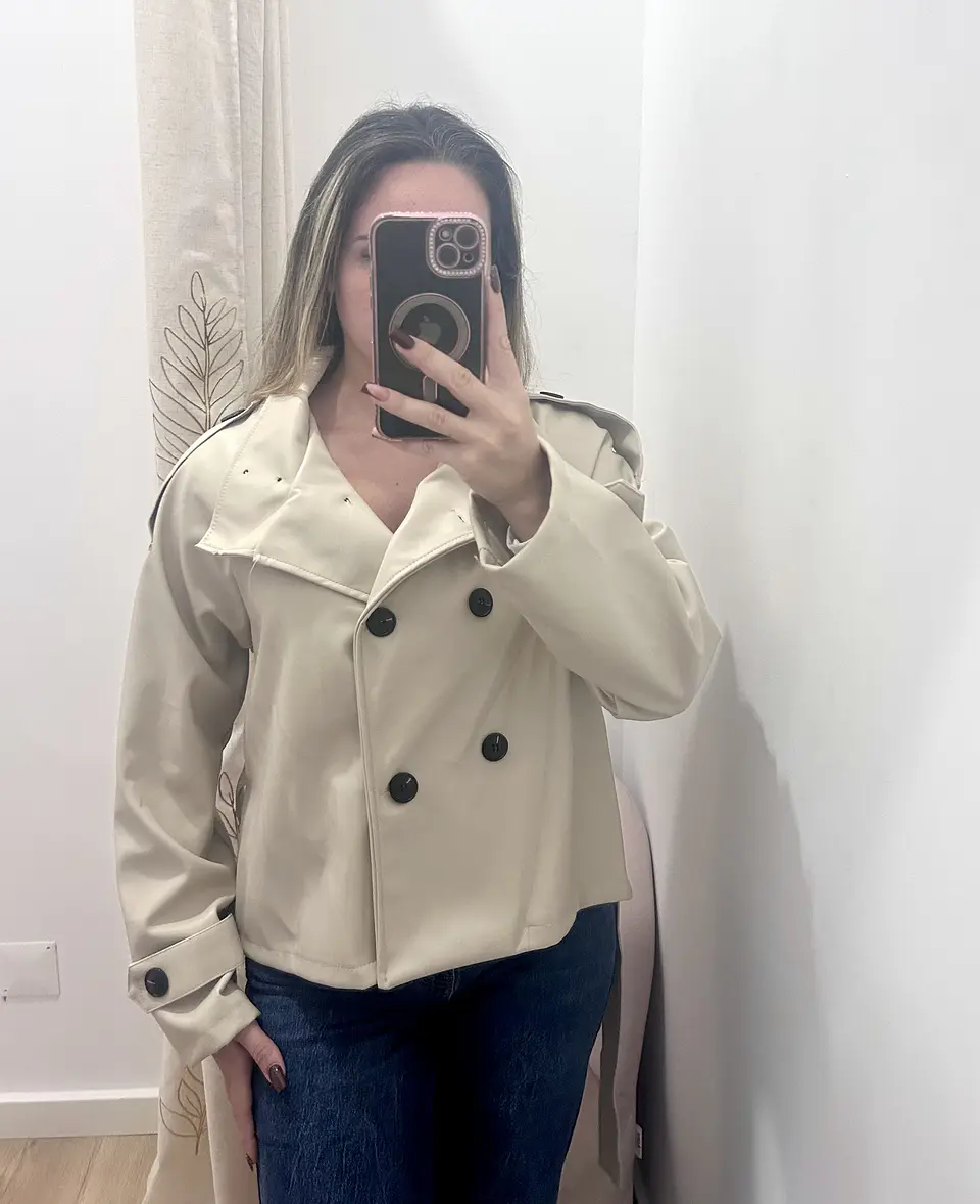 Casaco Polipele Creme  2