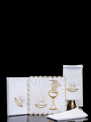 Servicio Corporal de altar con bordado eucarístico