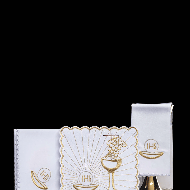 Servicio Corporal de altar con bordado eucarístico 1