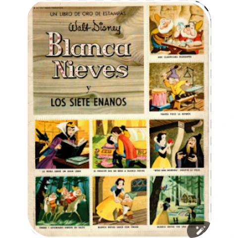 Álbum de Blanca Nieves y los 7 enanitos (1962)