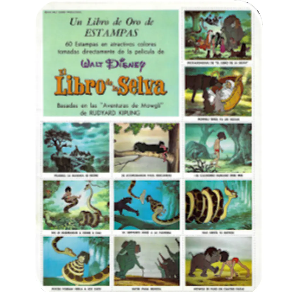 Álbum de El libro de la Selva (1970) 1