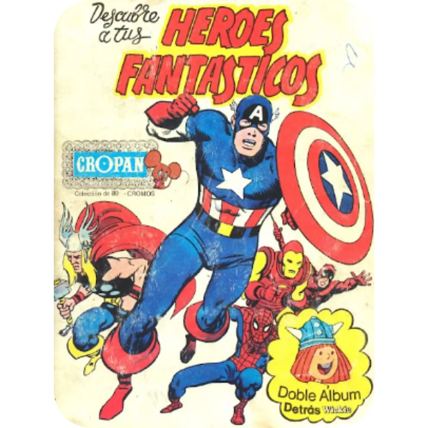 Álbum Héroes fantásticos de Marvel (1975) 1