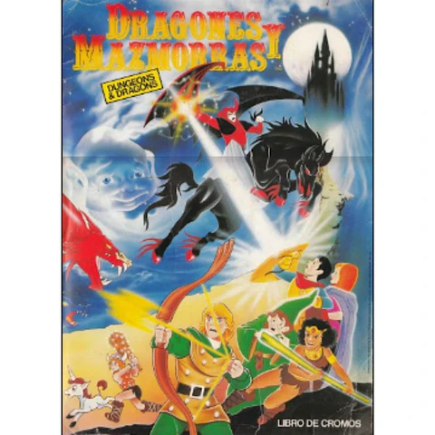 Álbum dragonos y mazmorras (1985)