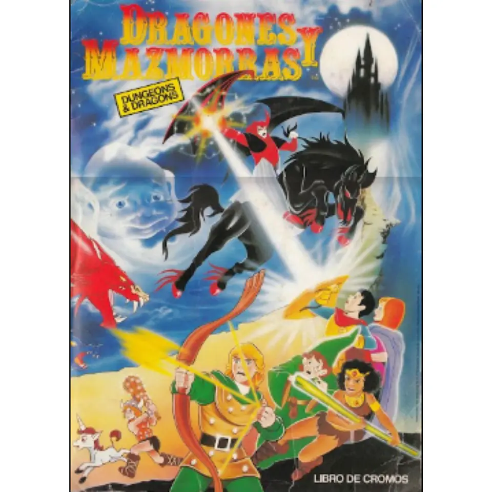 Álbum dragonos y mazmorras (1985) 1