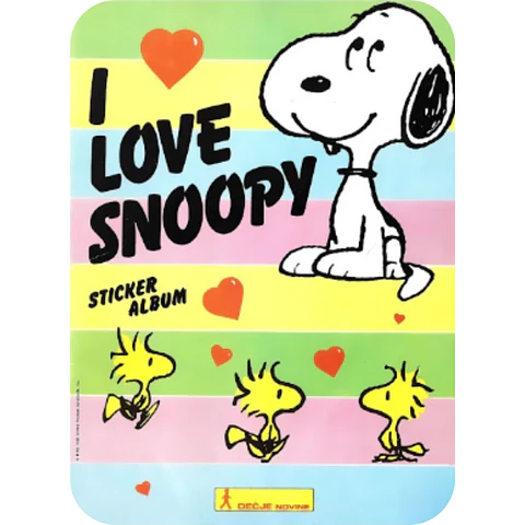 Álbum I love Snoopy (1987)