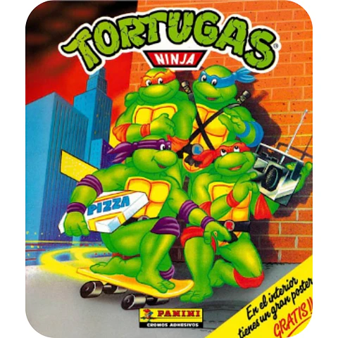 Álbum de las tortugas Ninga (1990)