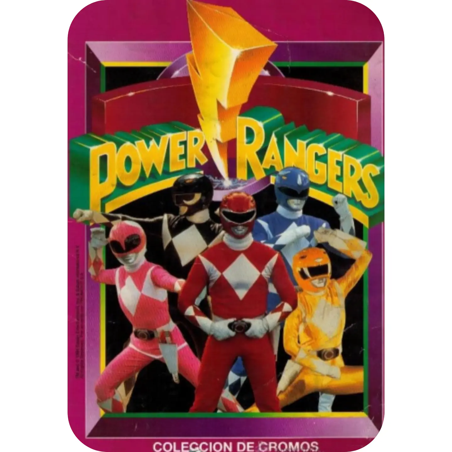 Álbum de Los Power Ranger (1994) 1
