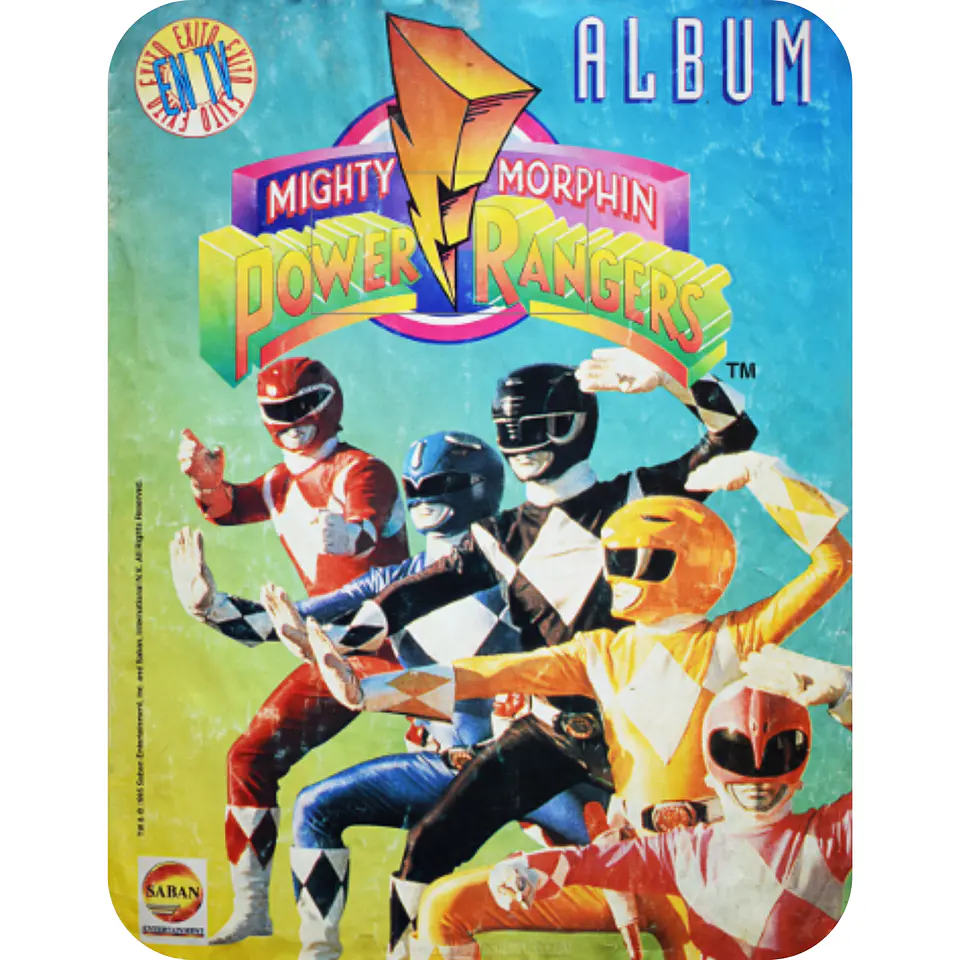 Álbum de los Powerranger (1995) 1