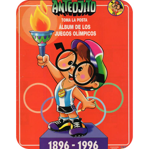 Álbum de los juegos olímpicos 1896-1996 (1996)