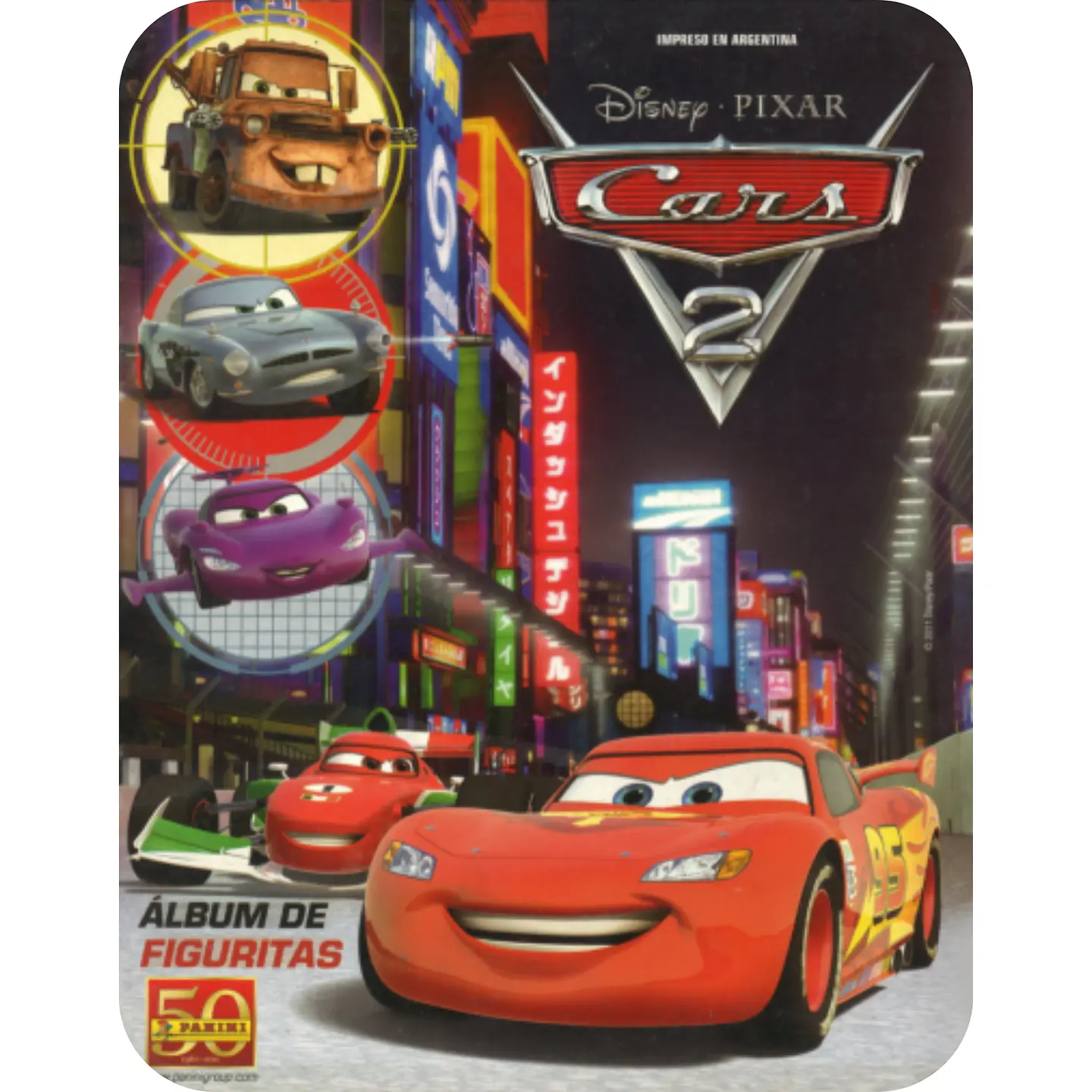 Álbum Cars II (2011) 1