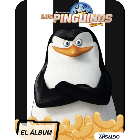 Álbum Los pingüinos de Madagascar (2015)