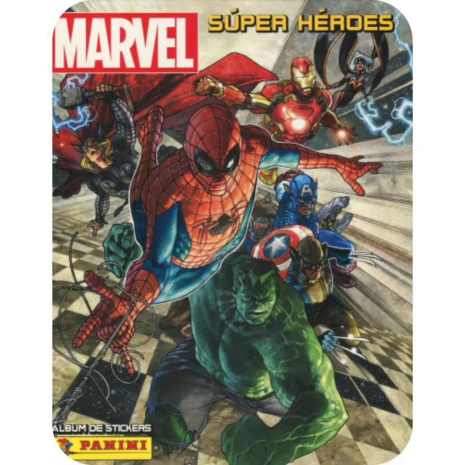 Álbum Marvel Súper Héroes (2018) 1