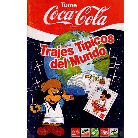 Álbum trajes típicos Cocacola (1986)