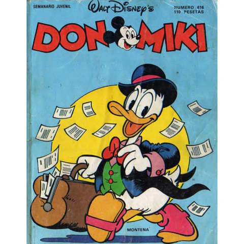 Revista Don Miki 616 (1988)