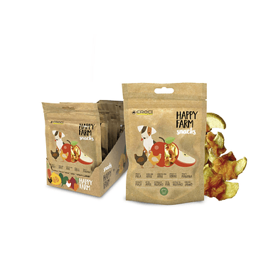 HAPPY FARM CHICKEN AND APPLE 80GR