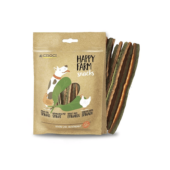 HAPPY FARM FRANGO E ESPINAFRES 80GR