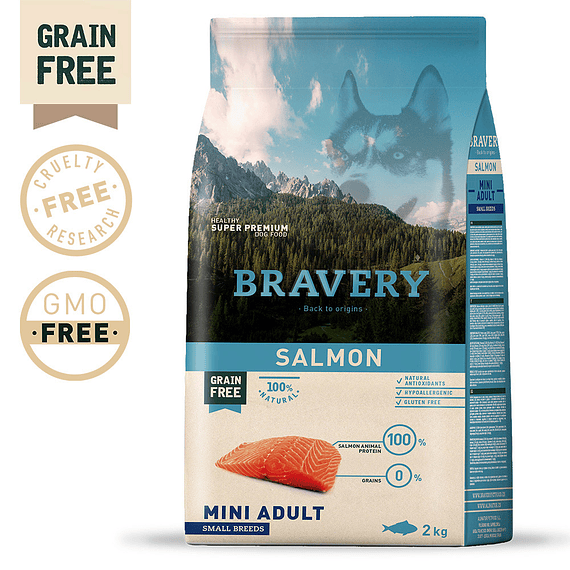 BRAVERY SALMON ADULT MINI-SMALL