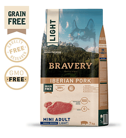 BRAVERY IBERIAN PORK ADULT MINI-SMALL 