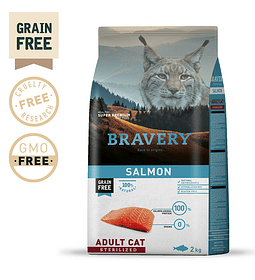  "BRAVERY" SALMON ADULT CAT STERILIZED