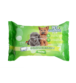 "PET CLEANING" WET Wipes - EXOTIC