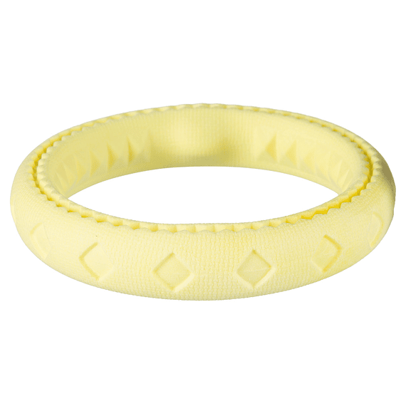AQUA TOY - RUBBER RING TPR (FLOATING) (YELLOW)