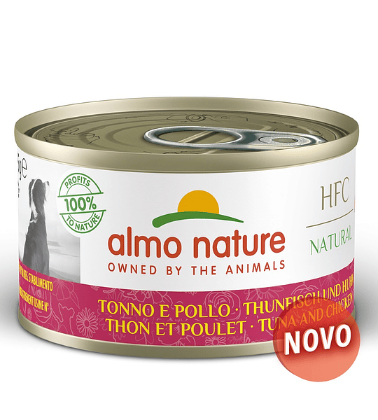 "ALMO NATURE" HFC DOG NATURAL - TUNA AND CHICKEN