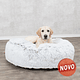 ROUND MATTRESS "HARVEY" (WHITE / BLACK)