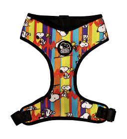 COLETE PEITORAL SNOOPY (STRIPE)