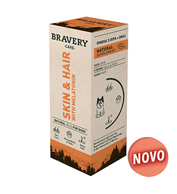  BRAVERY CARE - ÓLEO DE SALMÃO "SKIN & HAIR"