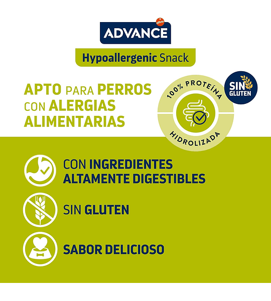 ADVANCE DOG SNACKS HYPOALLERGENIC - 150 GR - 