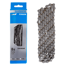 CADENA 8V SHIMANO CAMBIO CN-HG40 SHIMANO 116 BULK ACNHG40116