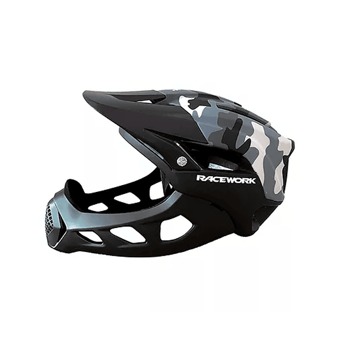 CASCO FULLFACE DESMONTABLE RACEWORK 2