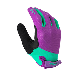 GUANTE LARGO TRIP PURPLE/BLUE S