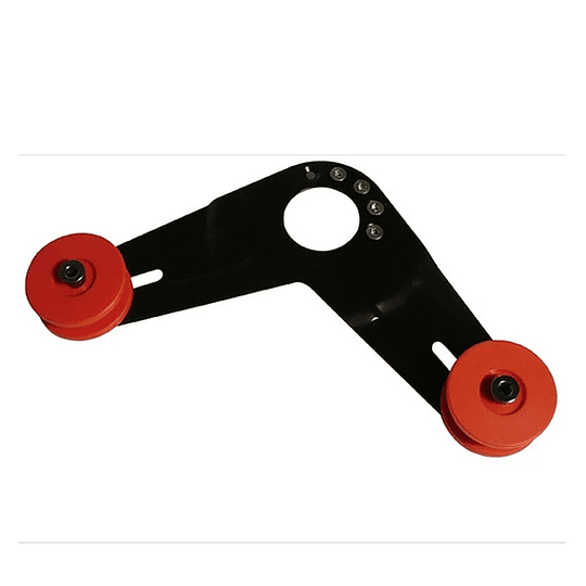 GUIA CADENA VOLANTE MTB DH- H17-S ALUMINIO NEGRO TW