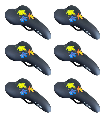 Pack 6 Asientos Bittelli Hojas Otoño