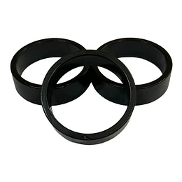 Espaciador 28.6mmx10mm Aluminio Negro