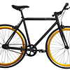 FIXIE NEGRO MATTE / DORADO 