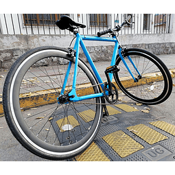 FIXIE AZUL MATTE / NEGRO