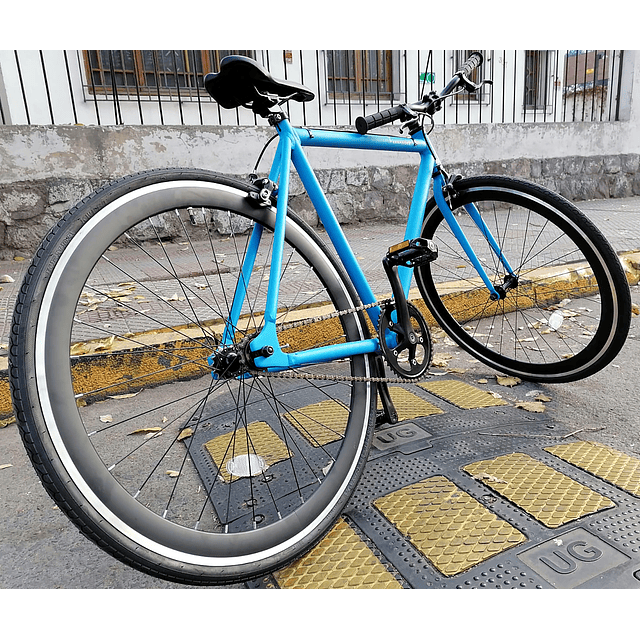 FIXIE AZUL MATTE / NEGRO