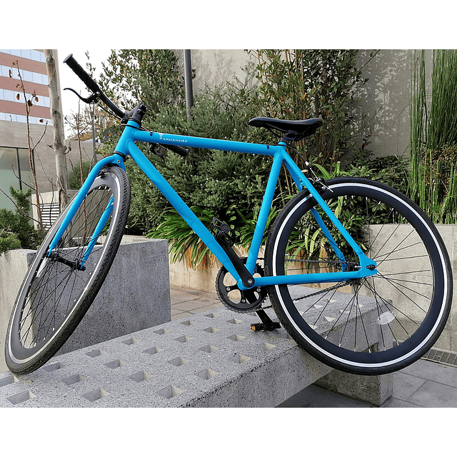 FIXIE AZUL MATTE / NEGRO