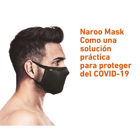 Mascara Filtrante Lavable Fu+ Negra