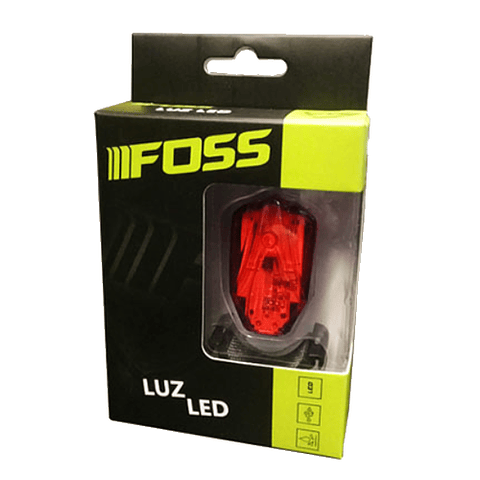 Luz Trasera Foss Led Roja