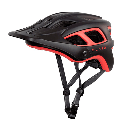 Casco Eltin 3 Protect Negro y Rojo